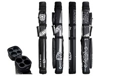 2x2 Beast Hard Square Billiard Case 2Butts 2Shafts Carry Pool Cue Stick Case