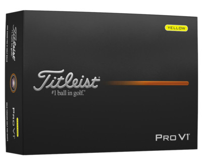 【2025最新モデル】Titleist Pro V1 イエロー 12個入り Titleist Pro V1x 2025 Yellow - 1 Dozen - LostGolfBalls.com