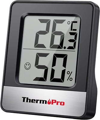 ThermoPro TP49 Mini Thermo Hygrometer Thermometer Digital Luftfeuchtigkeit Klima
