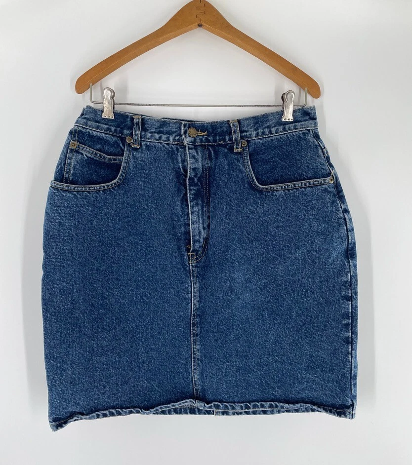 Jean skirt store size 14