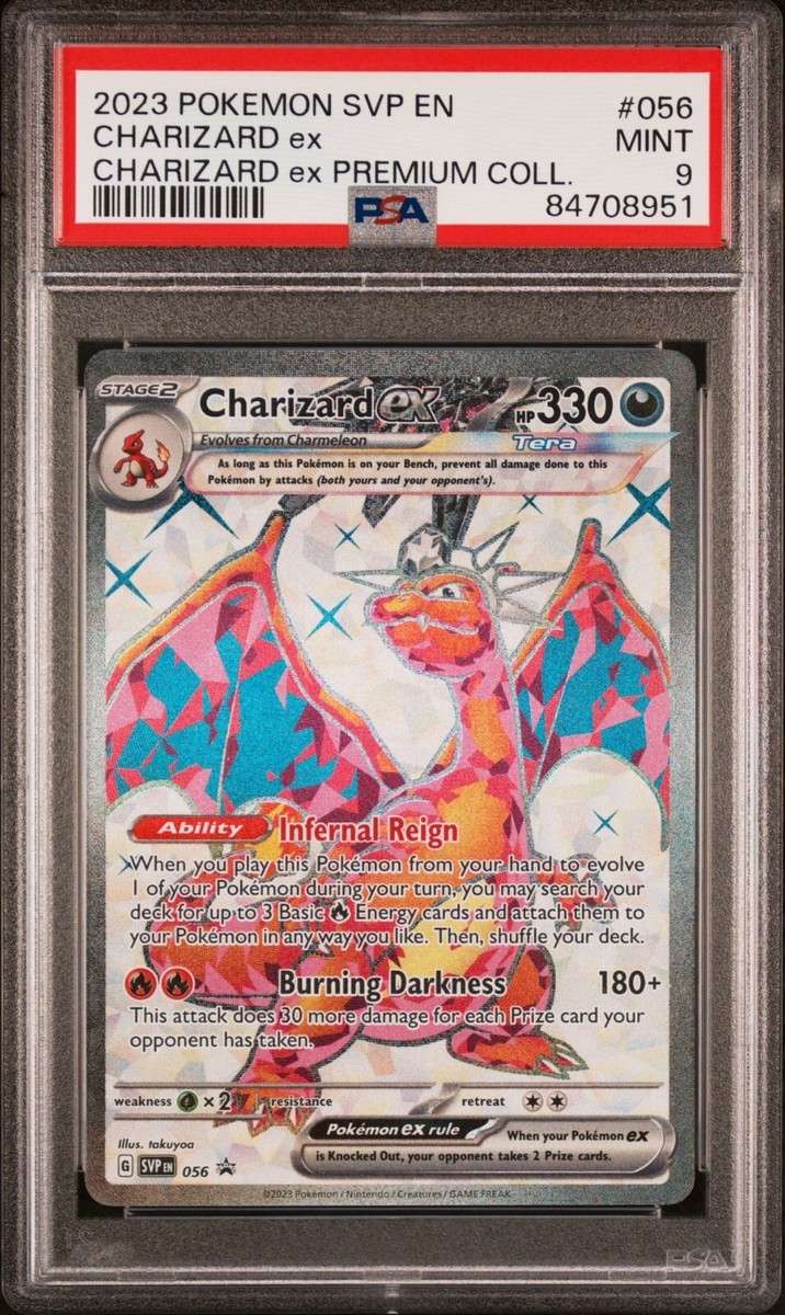 Charizard ex SVP 056 Pokemon Scarlet Violet Promo Full Art Card