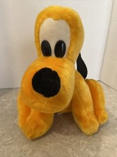Vintage Pluto Disneyland Walt Disney World Parks 9 Stuffed Animal Dog Pluto