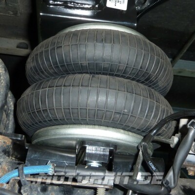 Luftfederung für Ford Transit mit Zwillingsreifen Bj. 2006 - 2013 Basis-Kit Plus