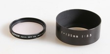 49MM METAL HOOD WITH SKY 1A FILTER