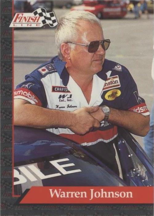 1993 Finish Line NHRA - Warren Johnson #93 - 1 of 1