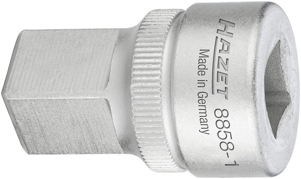 Hazet VergrößErungsstüCk 8858-1 - Vierkant10 Mm (3/8 Zoll) - Vierkant 12,5 Mm (1-image