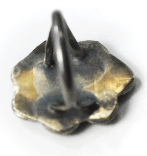 Sterling Silver Carved Lighthouse Ship Oval Landscape 28mm Size 8-1/4 - Picture 4 of 4