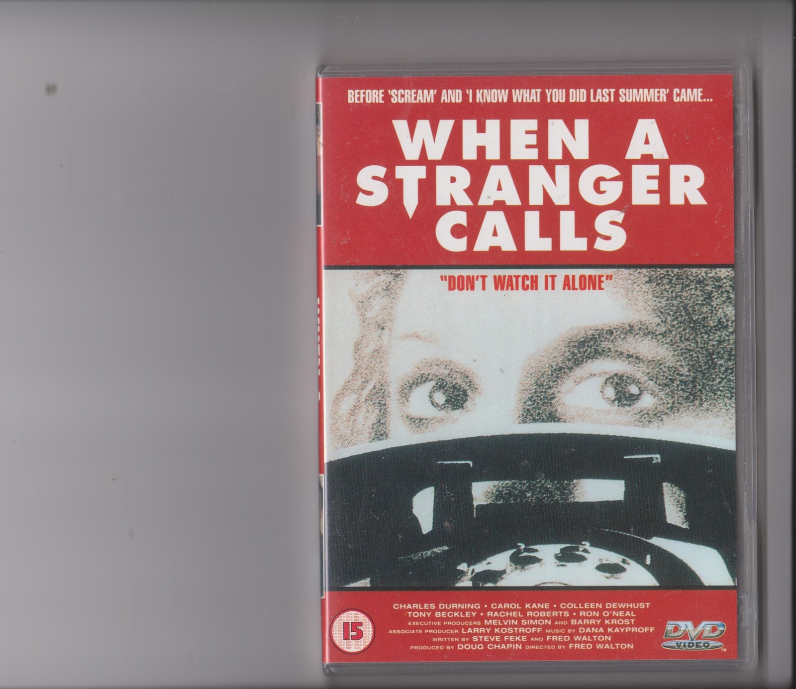 WHEN A STRANGER CALLS DVD CHARLES DURNING RETRO