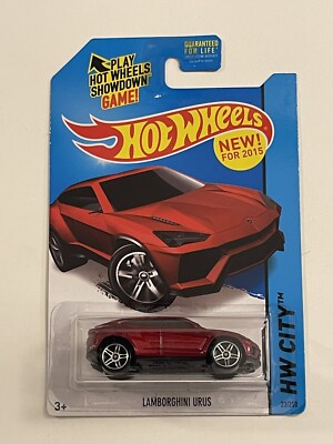 2015 Hot Wheels Lamborghini Urus #23. Ships In A Box