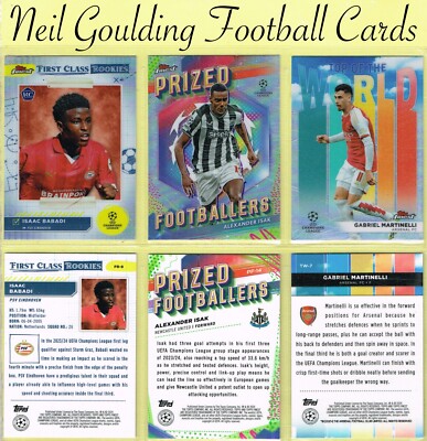 Topps UEFA Klubwettbewerbe 2023-24   FEINSTE - EINLAGE   Fußballkarten