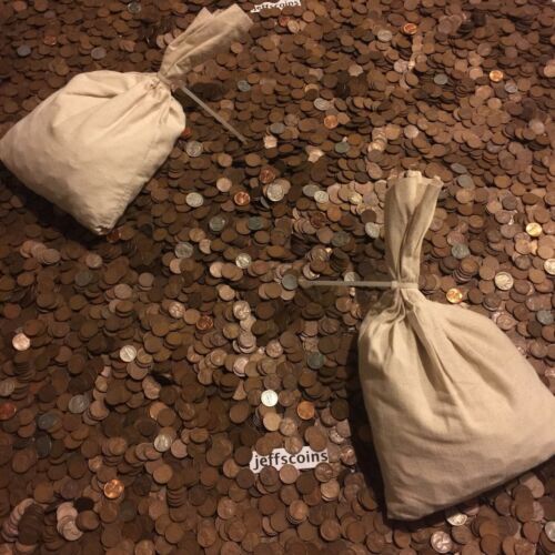 ✯ 1 LB POUND WHEAT CENTS LINCOLN PENNIES ✯ ESTATE SALE COINS LOT ✯ - Picture 1 of 4