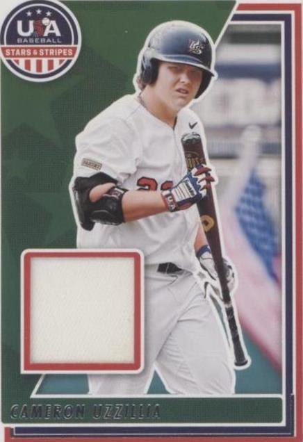 2022 Panini USA Baseball Stars & Stripes - Cameron Uzzillia #USAM-CU - 1 of 1