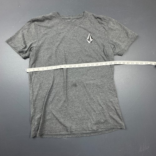 Volcom Graphic T-Shirt Men’s Small Gray Short Sleeve Logo Print Skateboard - Picture 5 of 9