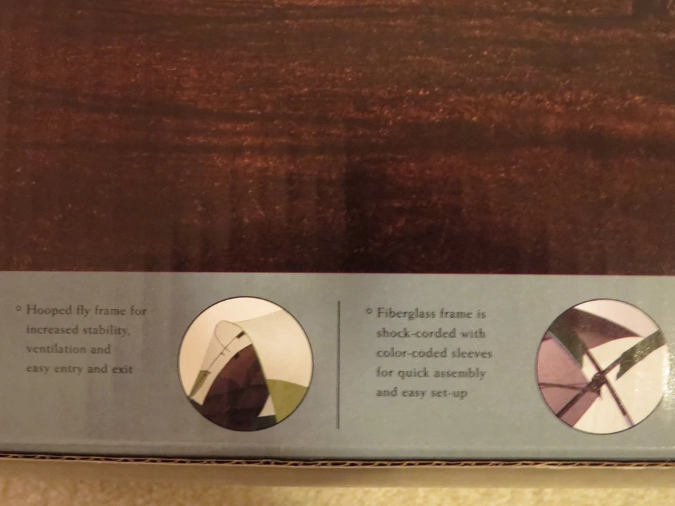 Tienda domo familiar Eddie Bauer para 4-5 personas 72 pies cuadrados prohibición de clima NUEVA en CAJA Foto 4 de 4