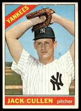 1966 Topps Jack Cullen #31 New York Yankees