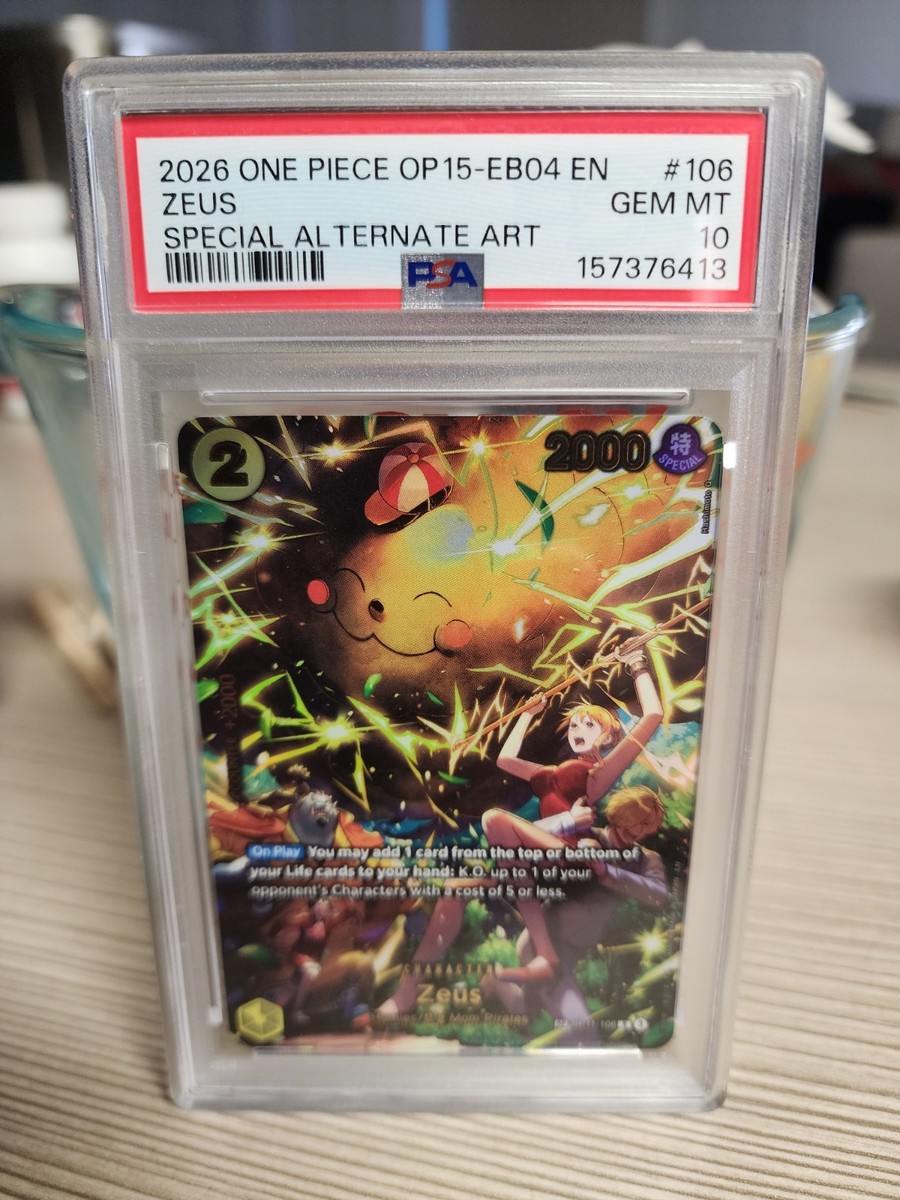 Zeus (SP) OP11-106 Adventure on Kami's Island Foil for sale online