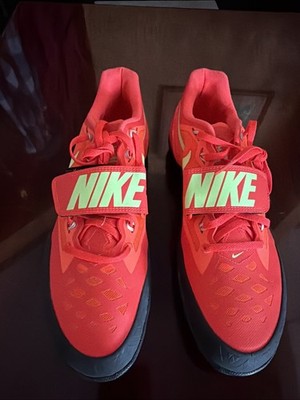 New Men s 9.5 Nike Zoom SD 4 Track Throwing Shoes Bright Crimson HQ3487-600