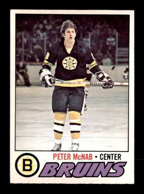 1977 O-Pee-Chee NHL #18 Peter McNab  NM/NM+ X3293052