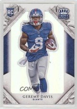 2015 Panini Crown Royale Rookie Geremy Davis #140 c8n