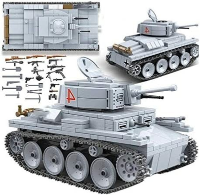 #ad WWII German LT 38 Panzer Light Tank Building Blocks Set General Jim#x27;s Toys amp; B $32.43
