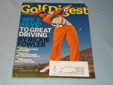 2011 MAY GOLF DIGEST MAGAZINE - RICKIE FOWLER FRONT COVER - H 15532