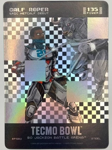 Bo Jackson Battle Arena Tecmo Bowl Calf Roper Steel Bix Pixel 135 power