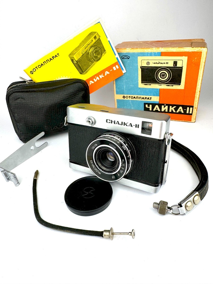 チャイカ Chaika-II Industar-69 インダスター69 28㎜ Soviet Vintage camera CHAIKA 2 Lens INDUSTAR - 69 f 2,8/28 Mount