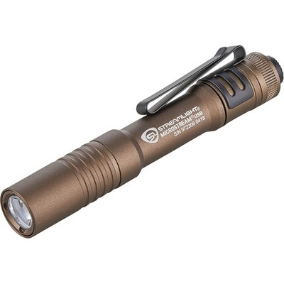 Streamlight MicroStream USB Rechargeable LED Pocket Flashlight, Tan