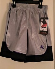 And One Boy's Basketball Shorts Gray Size XS 4/5