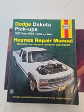 Dodge Dakota Pick-Ups 1987-1996 2WD &amp; 4WD Haynes Repair Manual Complete