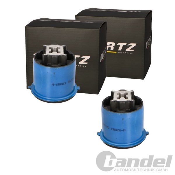 2X Mertz Lagerung AchskÖRper Hinten Passend FüR CitroËN C4 DS4 DS DS Peugeot 308-image