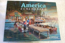 "America Remembered"  Ken Zylla 2026 Wall Calendar / Great Shots