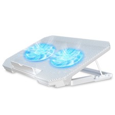 Laptop Cooling Pad with Adjustable Height 5.1 Inches Fan 2 USB Ports Suitable...