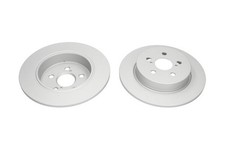 2x KAVO PARTS Bremsscheibe BR-10061-C für TOYOTA YARIS AYGO Hybrid MABH10 MXPH10