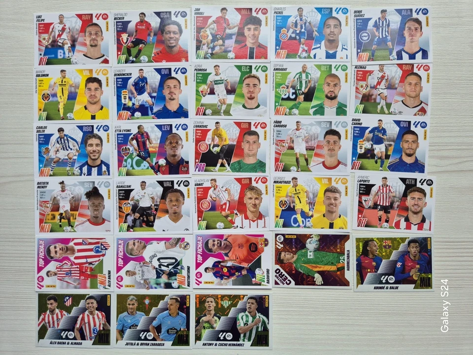4° EDICION 62 CROMOS LIGA ESTE 25-26 SIN NUEVOS EXTRA GOLD - Imagen 2 de 2