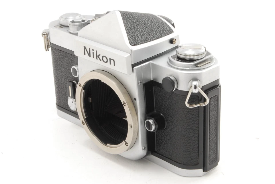 【N NEUWERTIG+++】Nikon F2 Eye Level 35mm Kamera Silber Body AI 50mm f/1.8 Objektiv - Bild 3 von 4