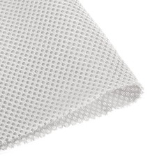 Light Grey Speaker Mesh Grill Cloth Stereo Box Fabric Dustproof Cloth 20x63 Inch