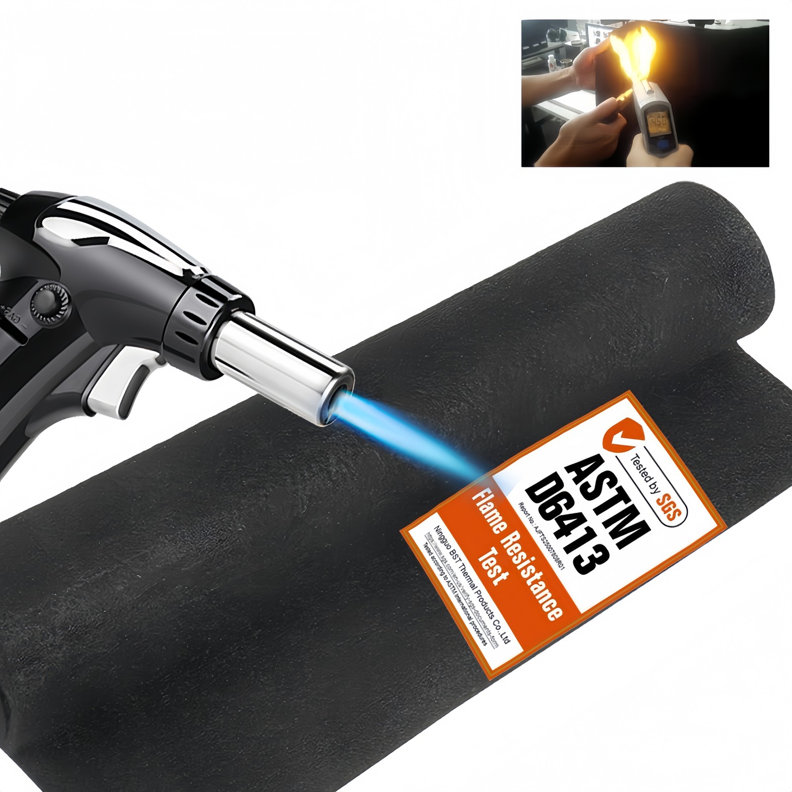 39'' x 48'' Carbon Felt Welding Blanket Fabric Fire Retardant Protective Mat
