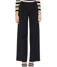 Vince Camuto Womens Sailor Straight Leg Casual Pants, black, 0