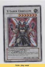 X-Saber Urbellum 1st Ed. YuGiOh 5D's 2 Starter Deck #5DS2-EN043 2009 READ 0a1