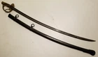 US Civil War Model 1860 Cavalry sword/sabre & scabbard,  maker C. Roby,  antique
