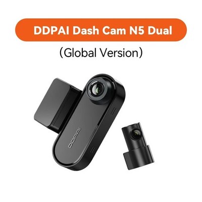 DDPAI N5 Dual 4K HDR Dashcam Front Rear WiFi 6 GPS ADAS 24H Parking AI NightVIS