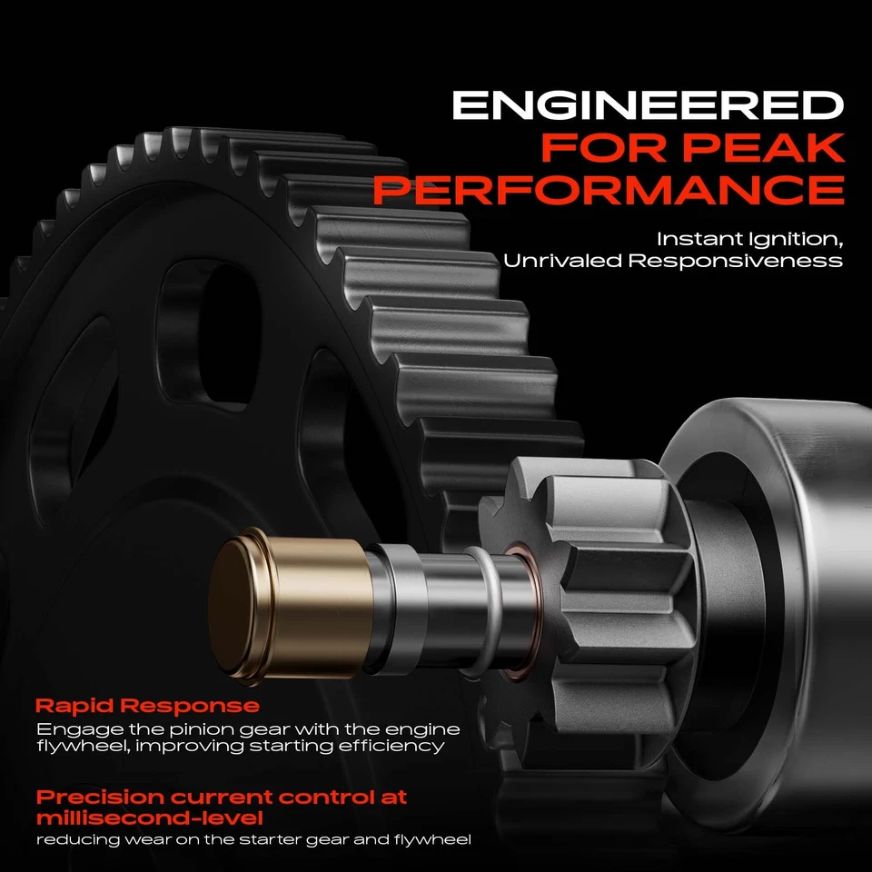 Interruptor solenoide de arranque 12V para Mercedes-Benz C230 C220 C280 E320 Volvo Shibaura Foto 3 de 4