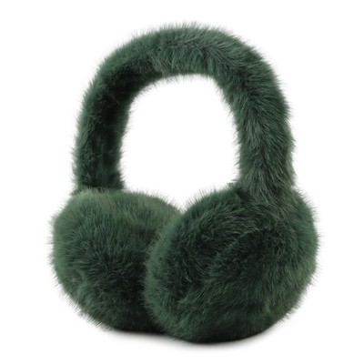 Fluffy Ear Muff for Women Plush Foldable Earmuffs Kids Winter Earmuffs Girls ...
