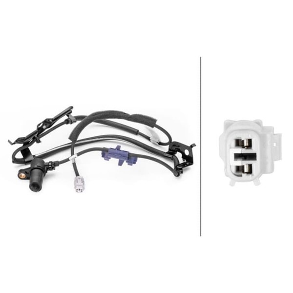 Hella 6PU 230 040-681 Sensor, Raddrehzahl-image