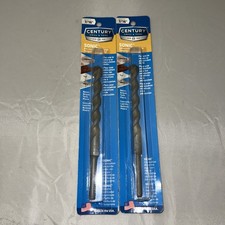 CENTURY 2pcs SONIC Masonry Drill Bit Lot 7/16โ MADE IN USA
