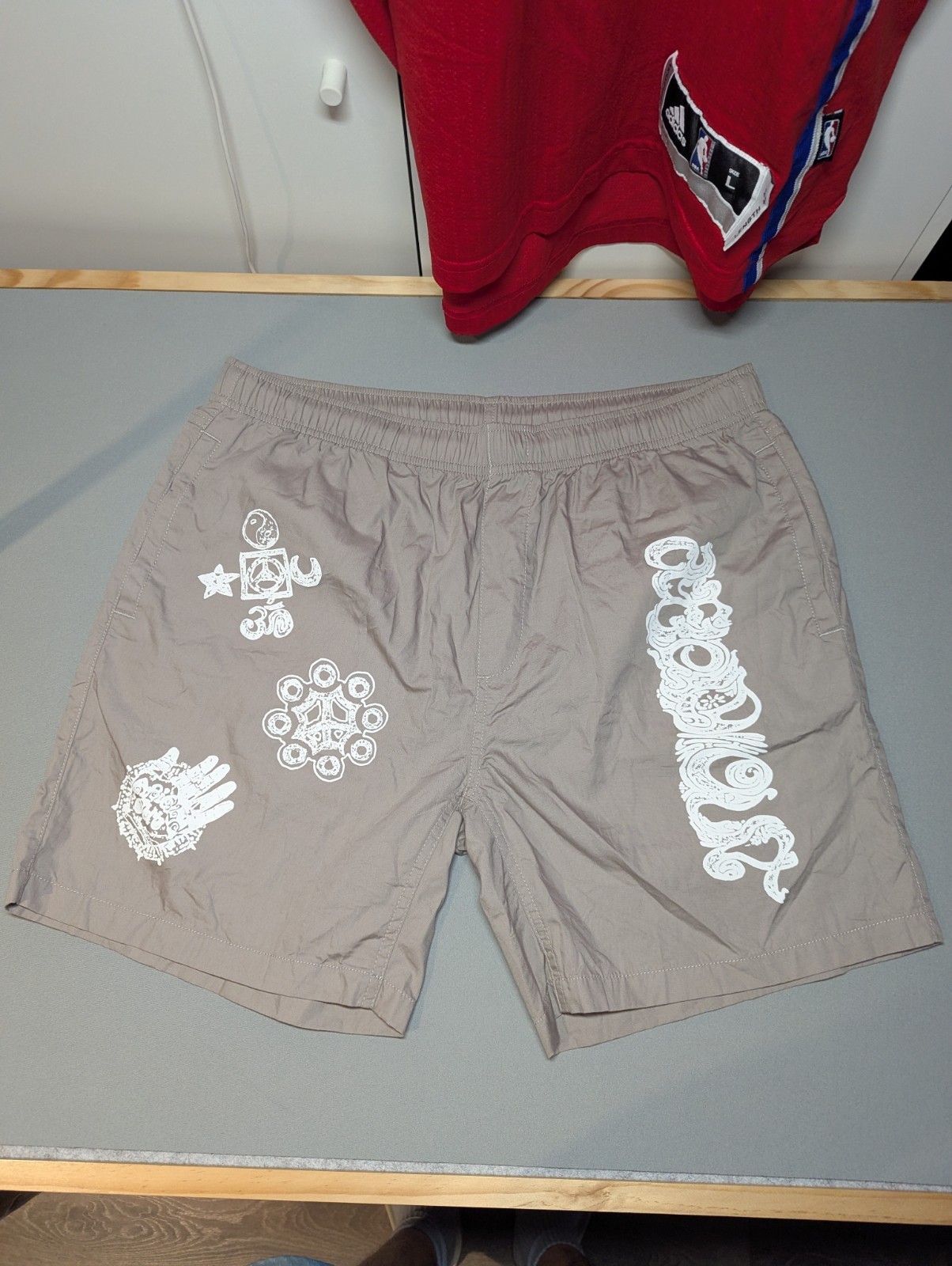 Afield Out Element Shorts /  Pattern Black / Gray… - image 1