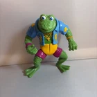 Vintage 1989 Teenage Mutant Ninja Turtles Playmates Figure TMNT Genghis Frog Toy