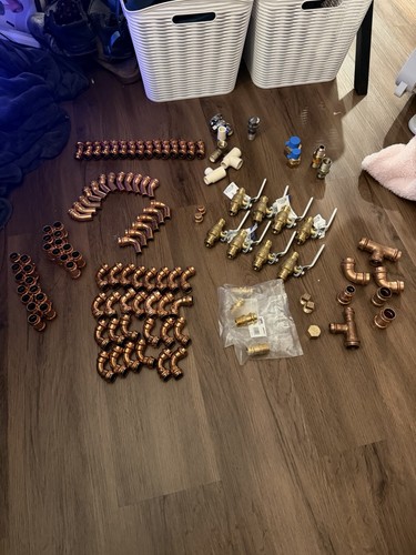 Propress copper fittings and some miscellaneous gas fittings 