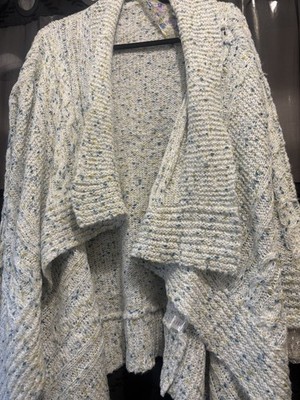 NWOT Aratta Silent Journey cascading cardigan